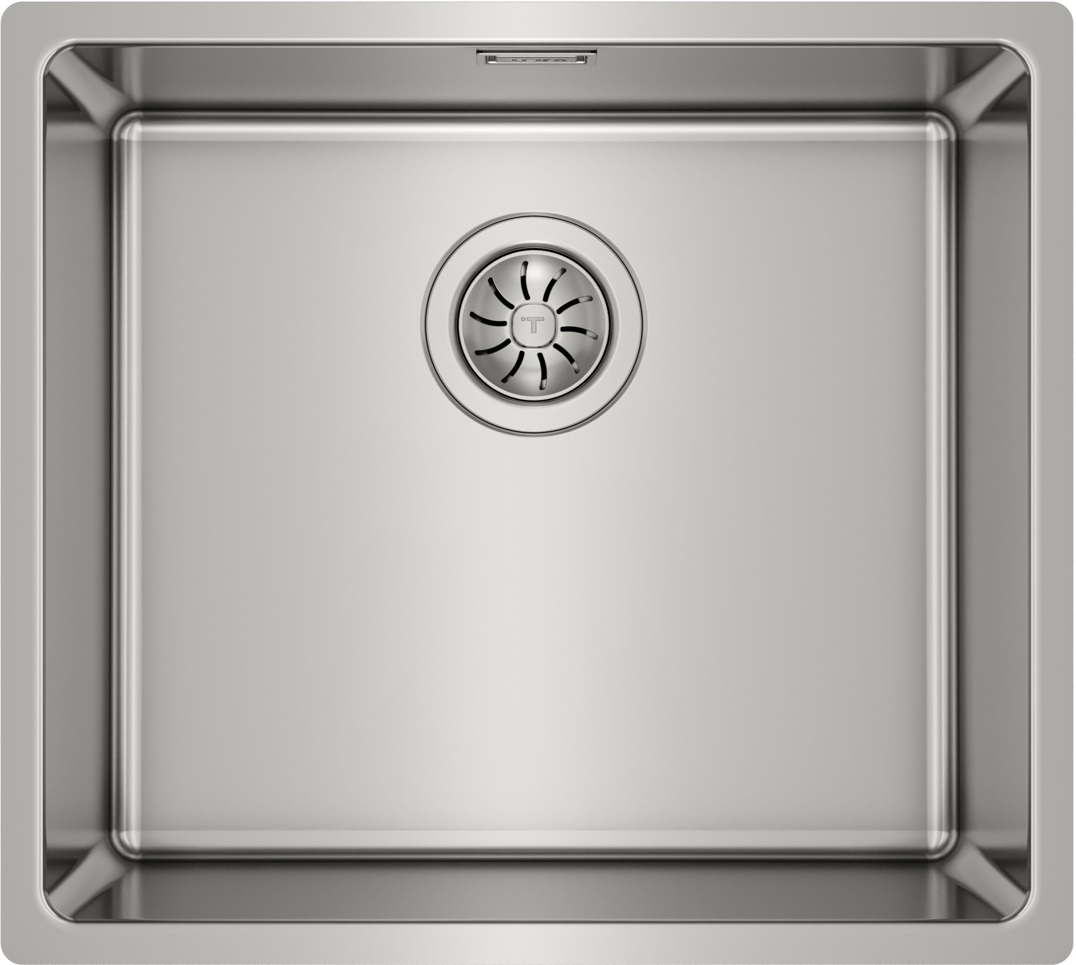 Teka Be Linea Stahlspüle mit Siphon 49x44 cm 115000006