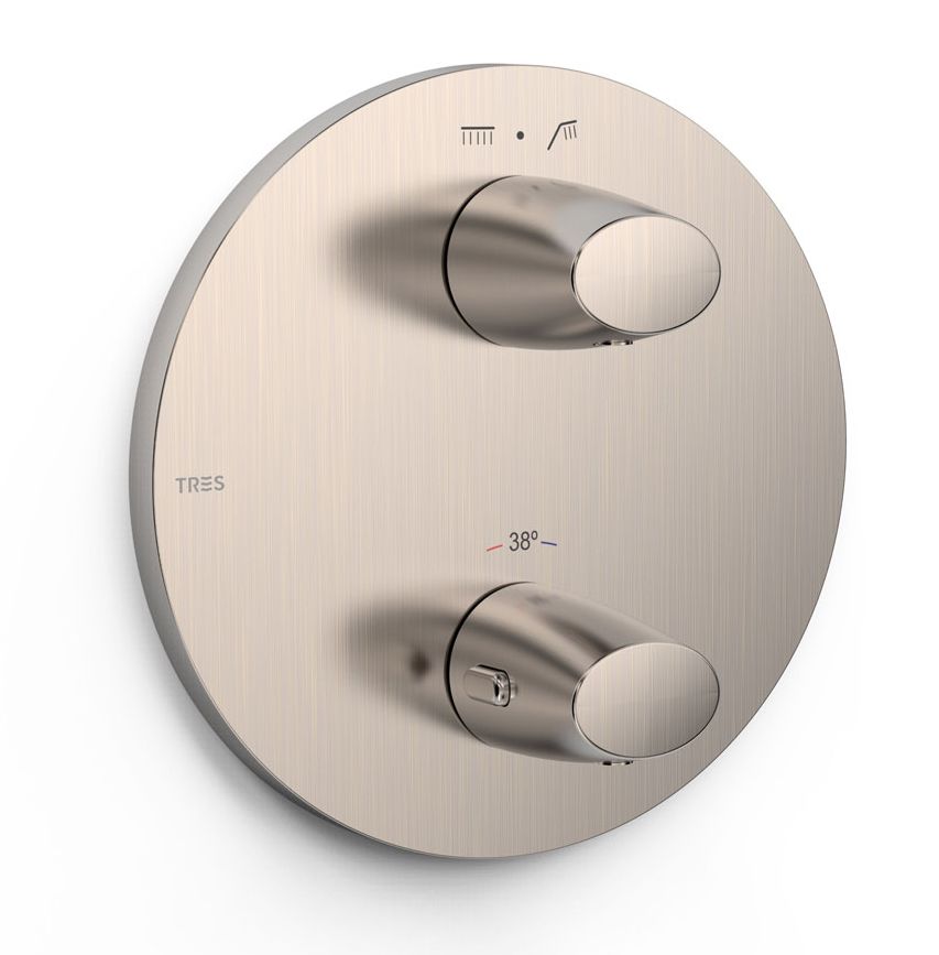 Tres Therm-Box Badewannen- und Duscharmatur Unterputz mit Thermostat || 28125001AC