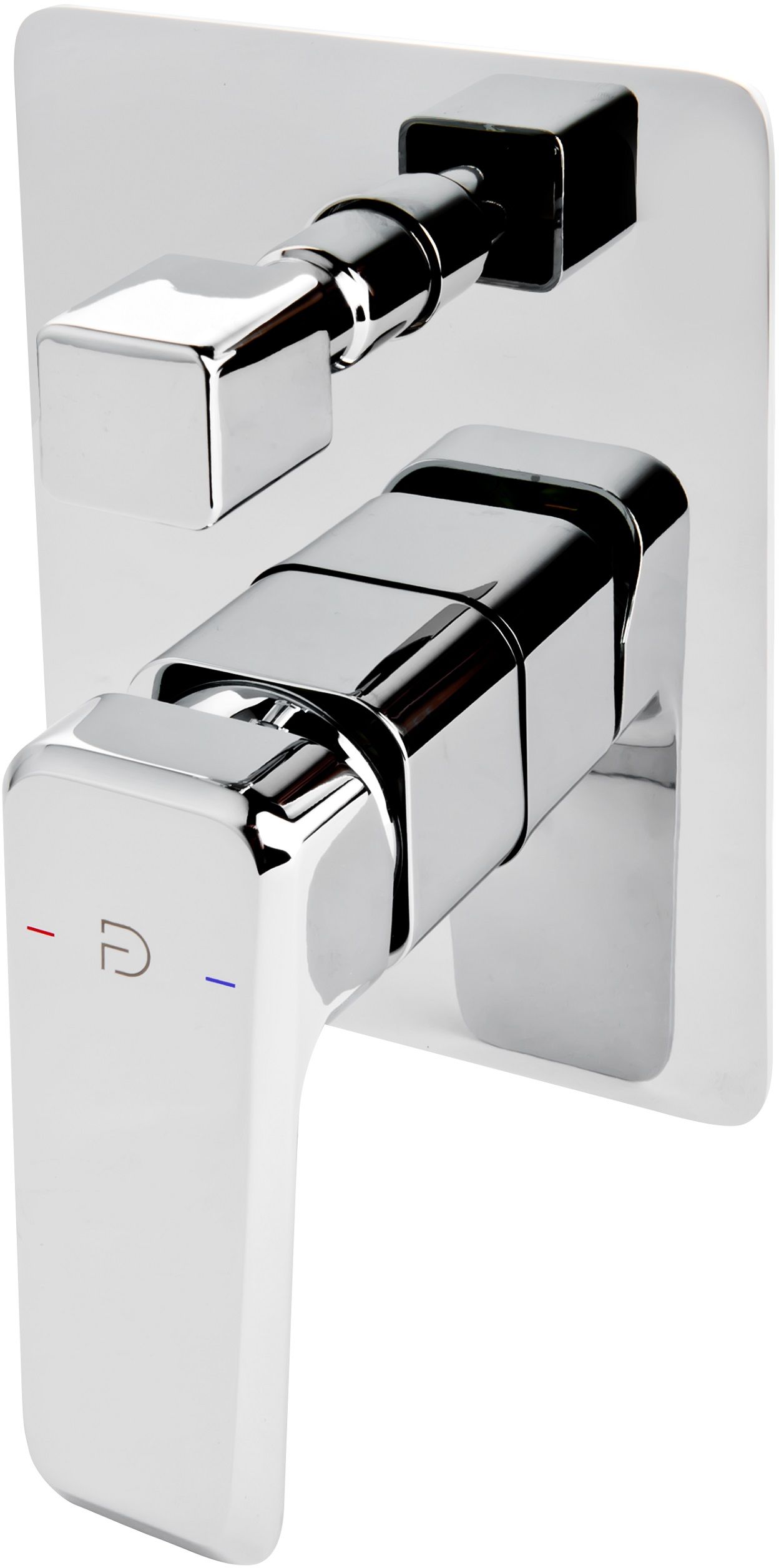 FDesign Brina badewannen- und duscharmatur Unterputz chrom FD1-BRN-7P-11