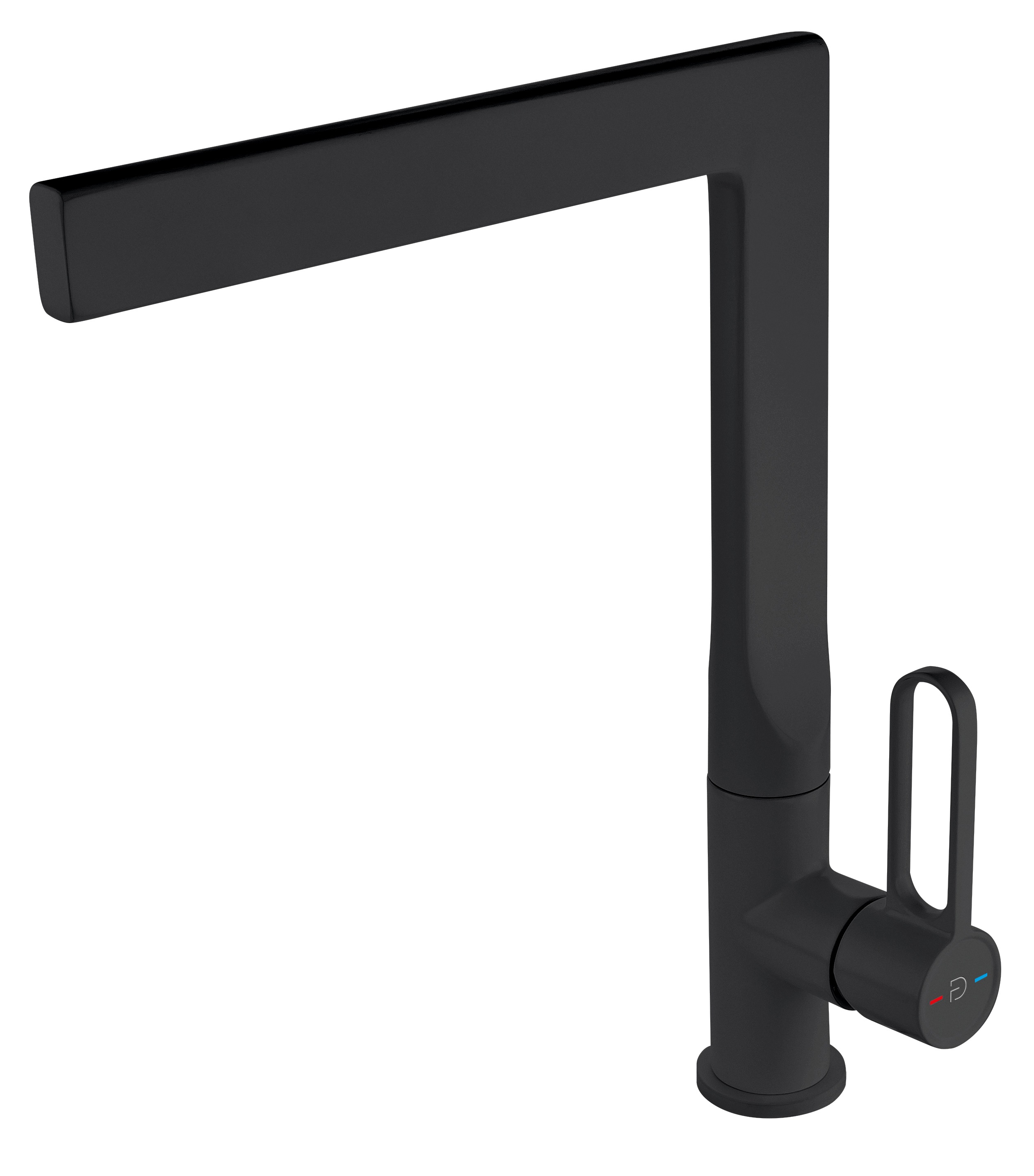 FDesign Zaffiro küchenarmatur stehend schwarz FD1-ZFR-4-22