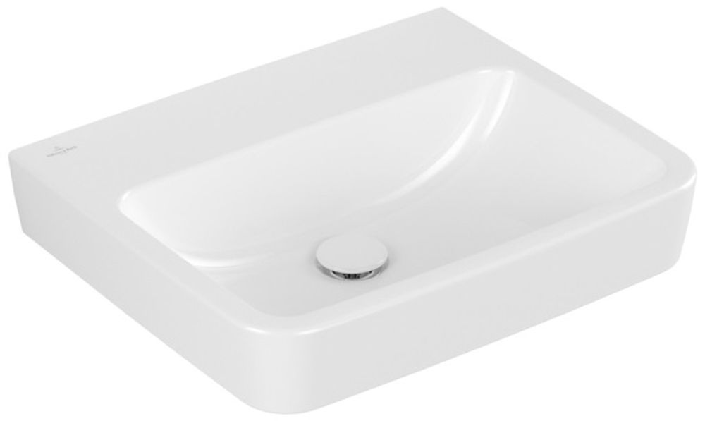 Villeroy & Boch O.Novo Waschbecken 55x46 cm rechteckig Klassisch weiß 4A415801