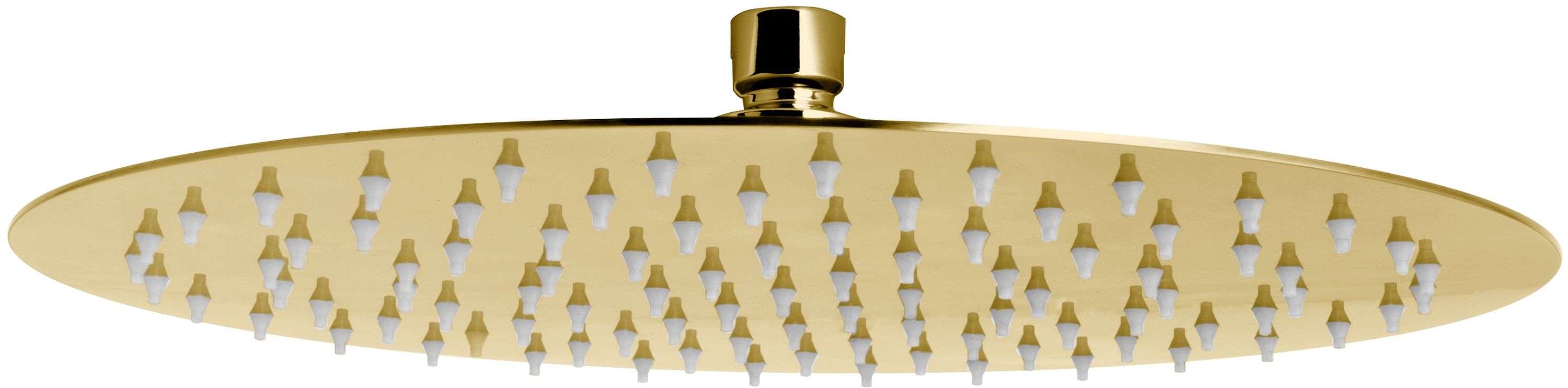 FDesign Inula Kopfbrause 30x30 cm rund gold FD8-506-55