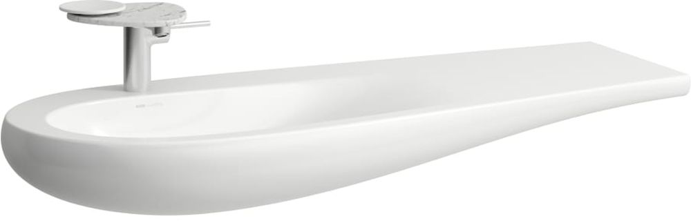 Laufen Il Bagno Alessi Waschbecken 120x50 cm Möbel weiß glanz H8149734001091