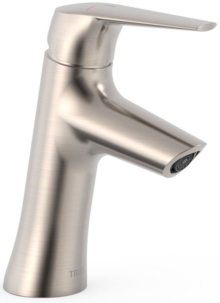 Tres Fuji Waschtischarmatur Stehend stahl 28110402AC