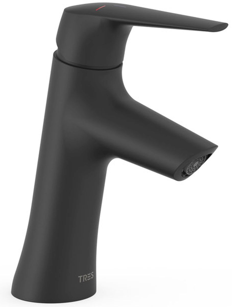 Tres Fuji Waschtischarmatur Stehend schwarz 28110402NM