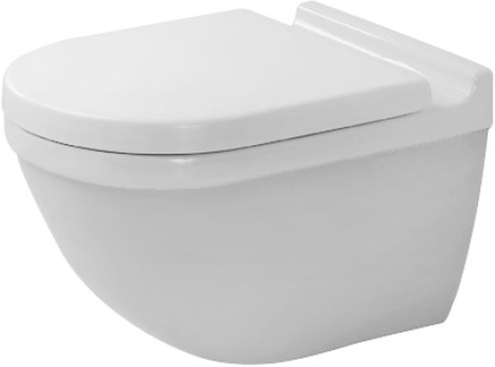 Duravit Starck 3 WC-Becken hängend Spülrandlos weiß 2527092000