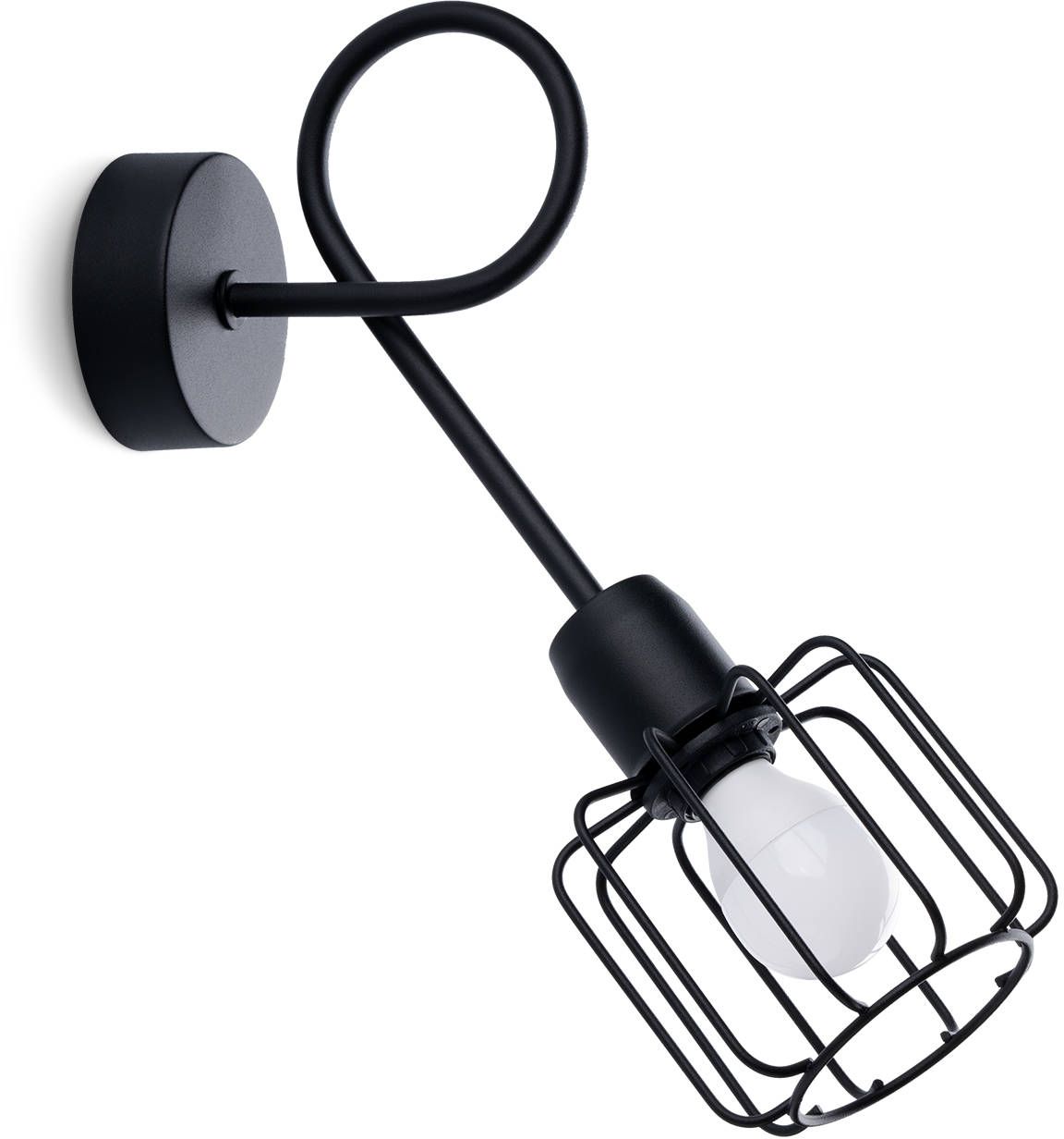 Sollux Lighting Beluci Leuchter 1x40 W schwarz SL.1117