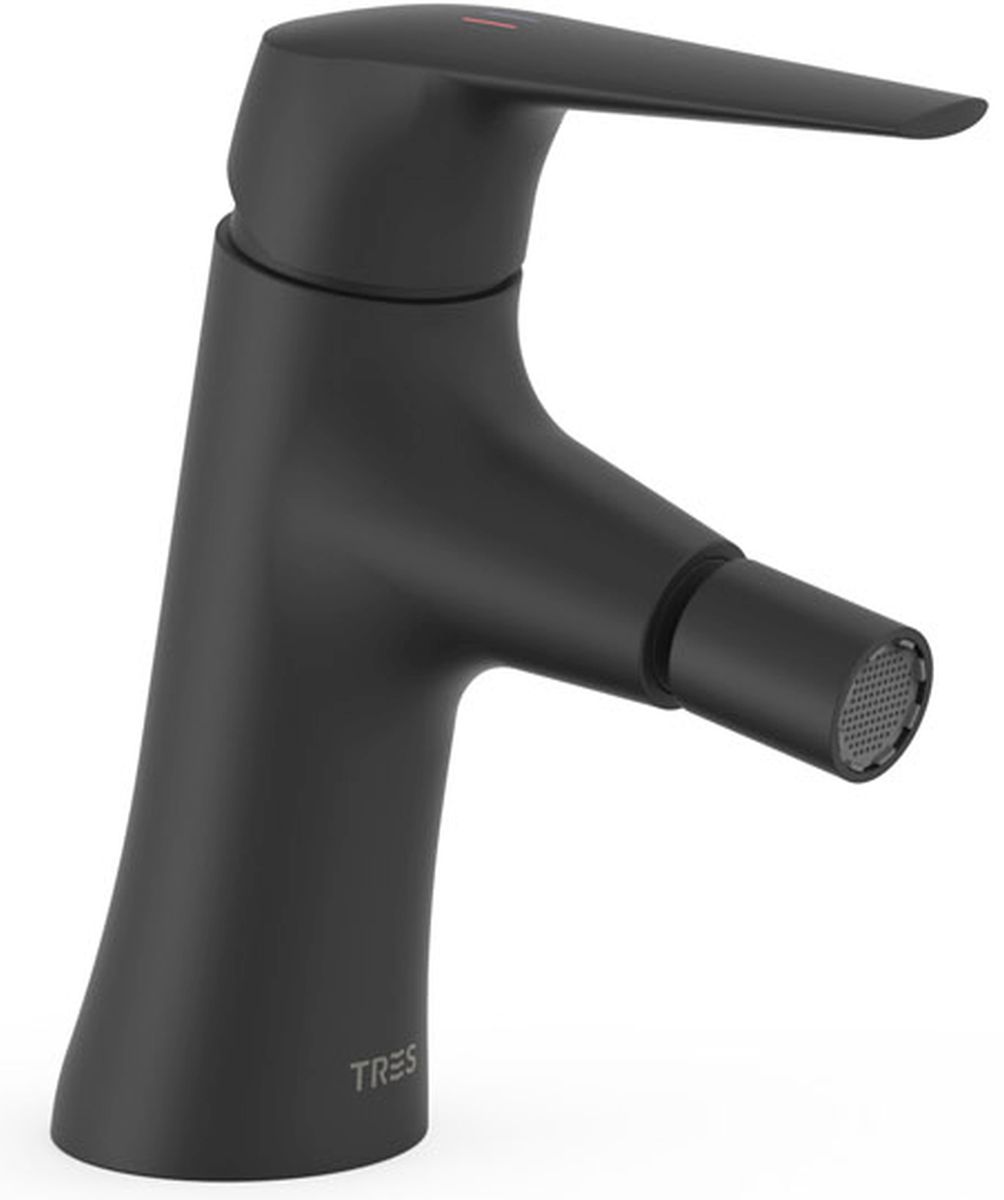 Tres Fuji Bidet-Wasserhahn stehend schwarz 28112001NM