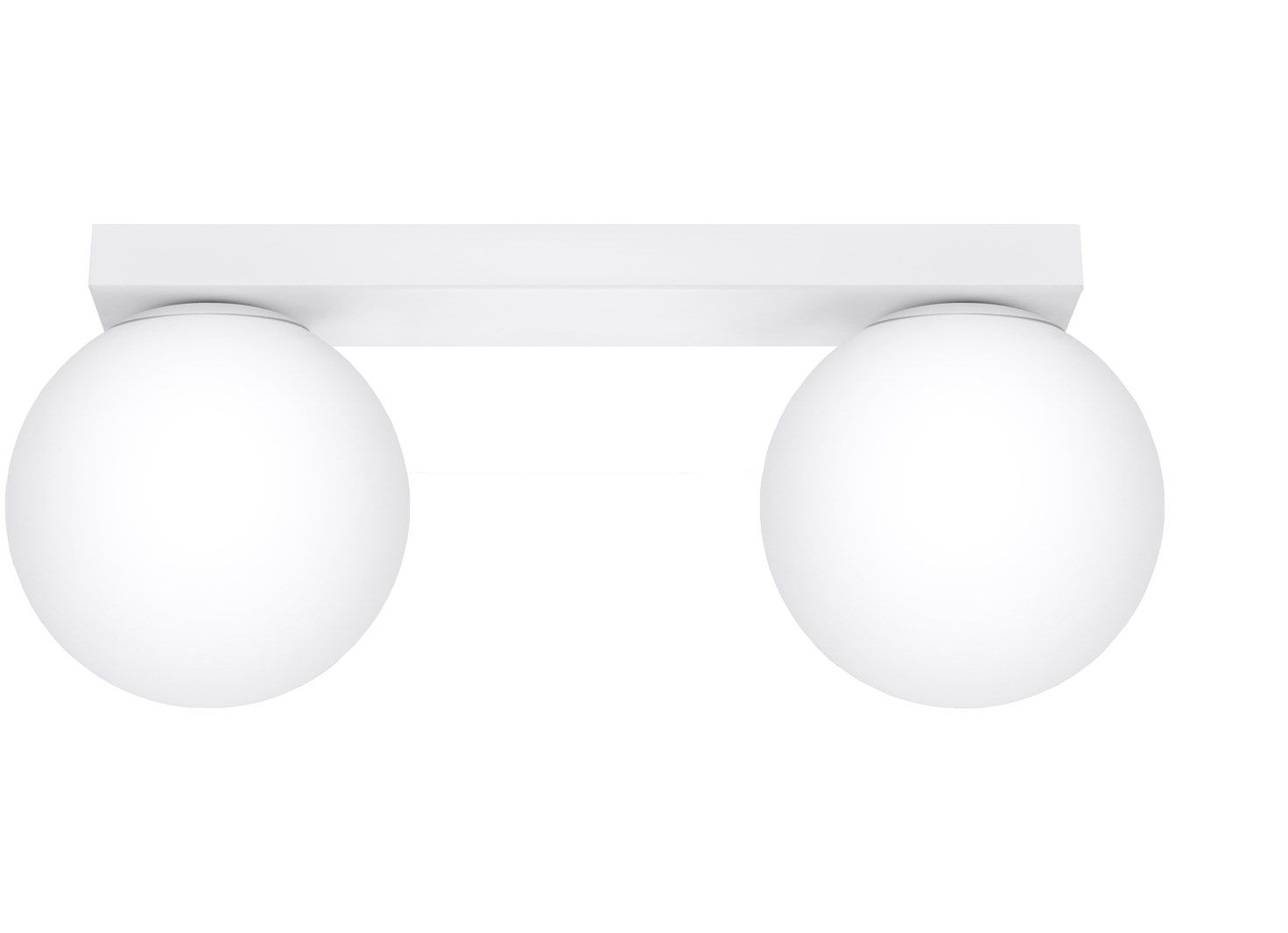 Sollux Lighting Yoli Deckenlampe 2x12 W weiß SL.1147