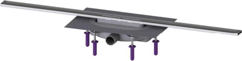 Kessel Linearis Infinity Duschrinne 100 cm stahl 45300.10