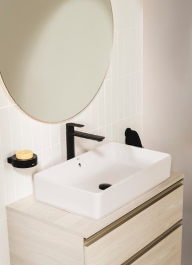 Roca Gap Waschbecken 60.5x38 cm rechteckig Möbel weiß A3279AC000