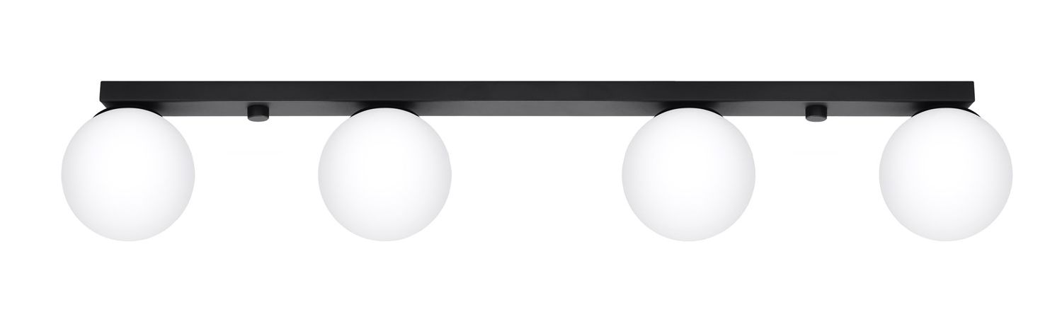 Sollux Lighting Yoli Deckenlampe 4x12 W schwarz SL.1154