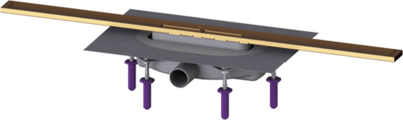 Kessel Linearis Infinity Duschrinne 80 cm 45304.08