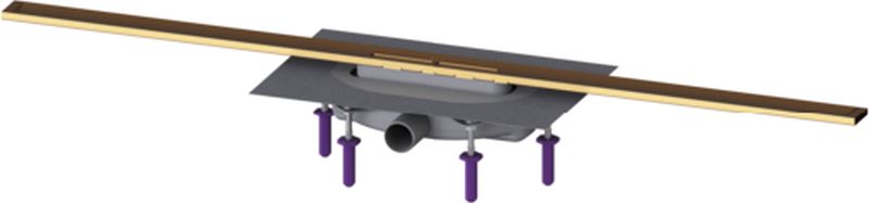 Kessel Linearis Infinity Duschrinne 110 cm 45304.11