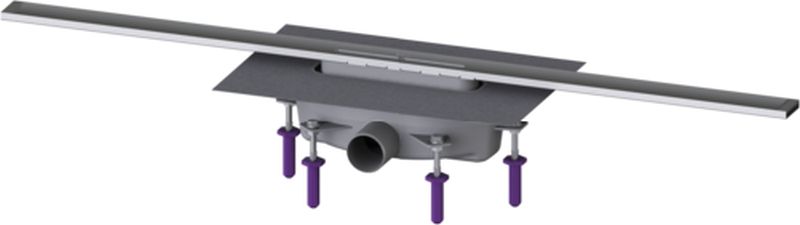 Kessel Linearis Infinity Duschrinne 100 cm stahl 45200.10