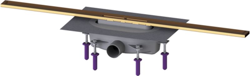 Kessel Linearis Infinity Duschrinne 90 cm 45204.09