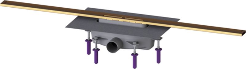 Kessel Linearis Infinity Duschrinne 100 cm 45204.10