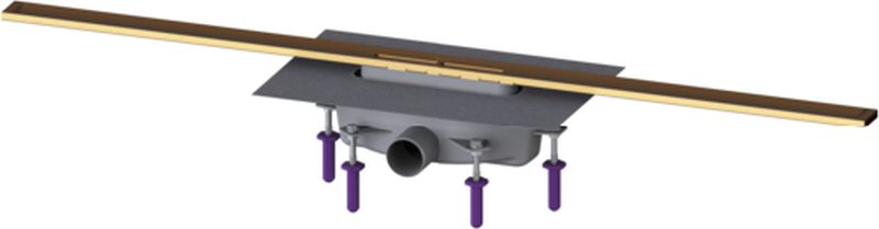 Kessel Linearis Infinity Duschrinne 110 cm 45204.11