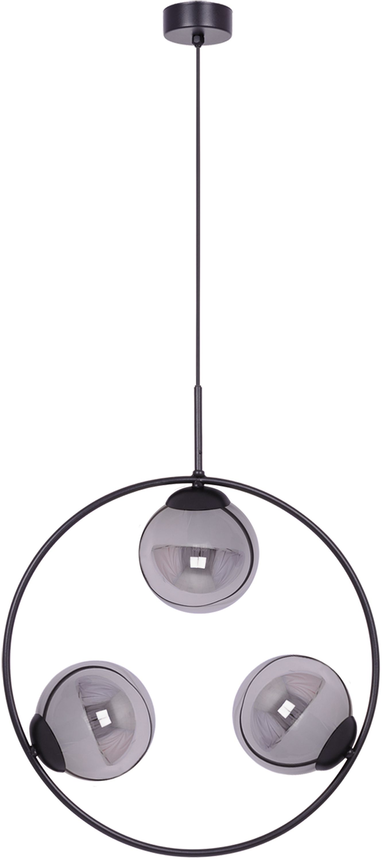 Kaja Davos Pendelleuchte 3x40 W schwarz-graphit K-5113