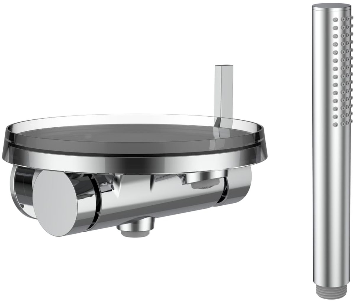 Laufen Kartell Badewannen- und Duscharmatur Unterputz chrom H3213390041411