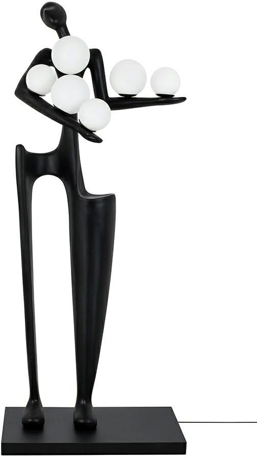 Moosee Human Stehlampe 6x40 W weiß-schwarz MSE010100381