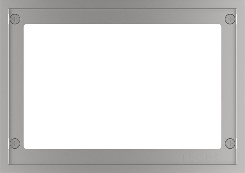 Tece Lux Mini Abdeckrahmen für Toilette glänzender Chrom 9240645