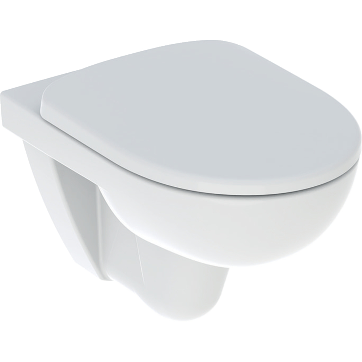 Geberit Selnova WC-Set mit Sitz hängend Spülrandlos weiß 501.751.00.1