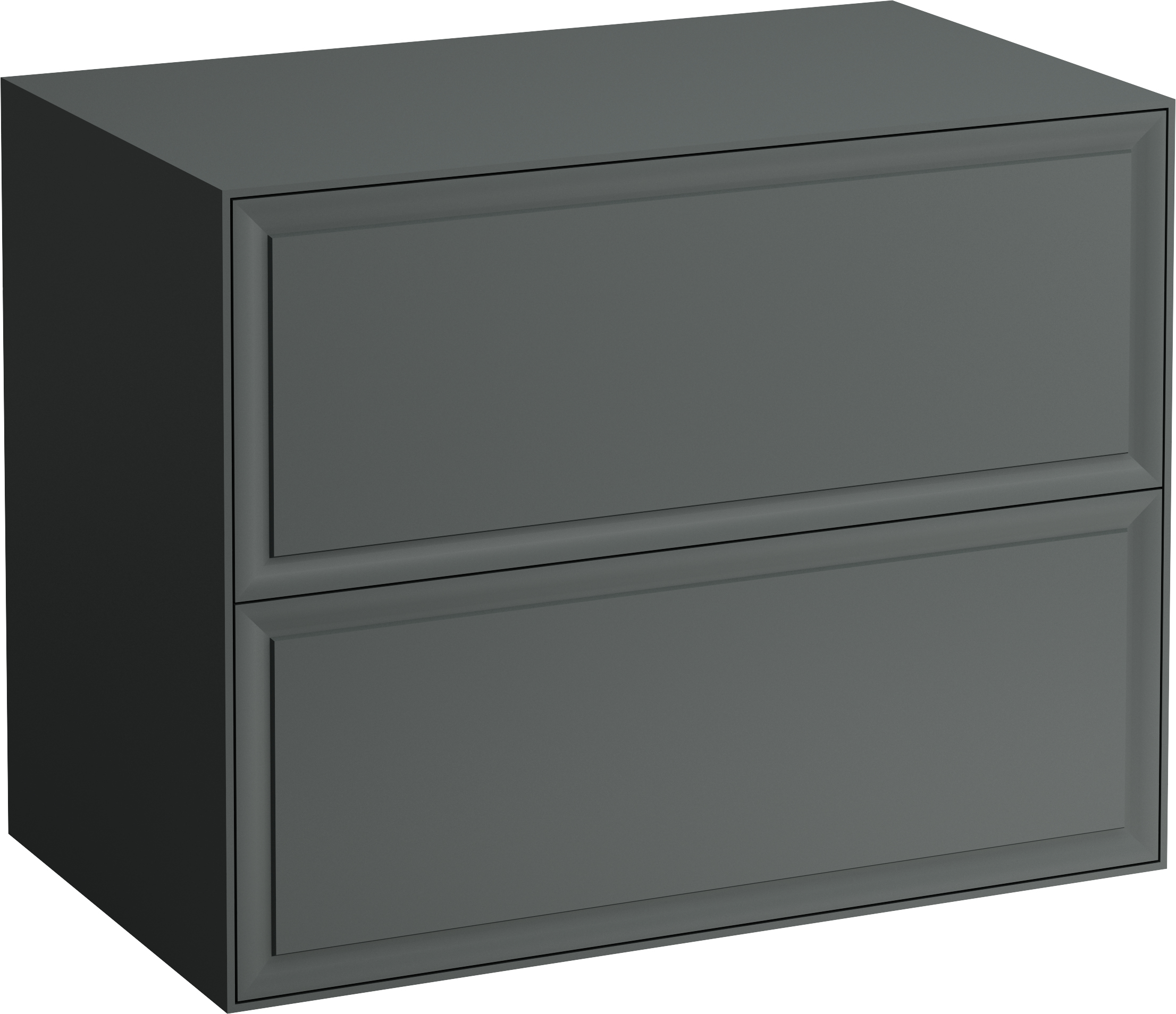 Laufen The New Classic Schrank mit Arbeitsplatte 77.5x45.5x60 cm Unterschrank hängend grau H4060160856271