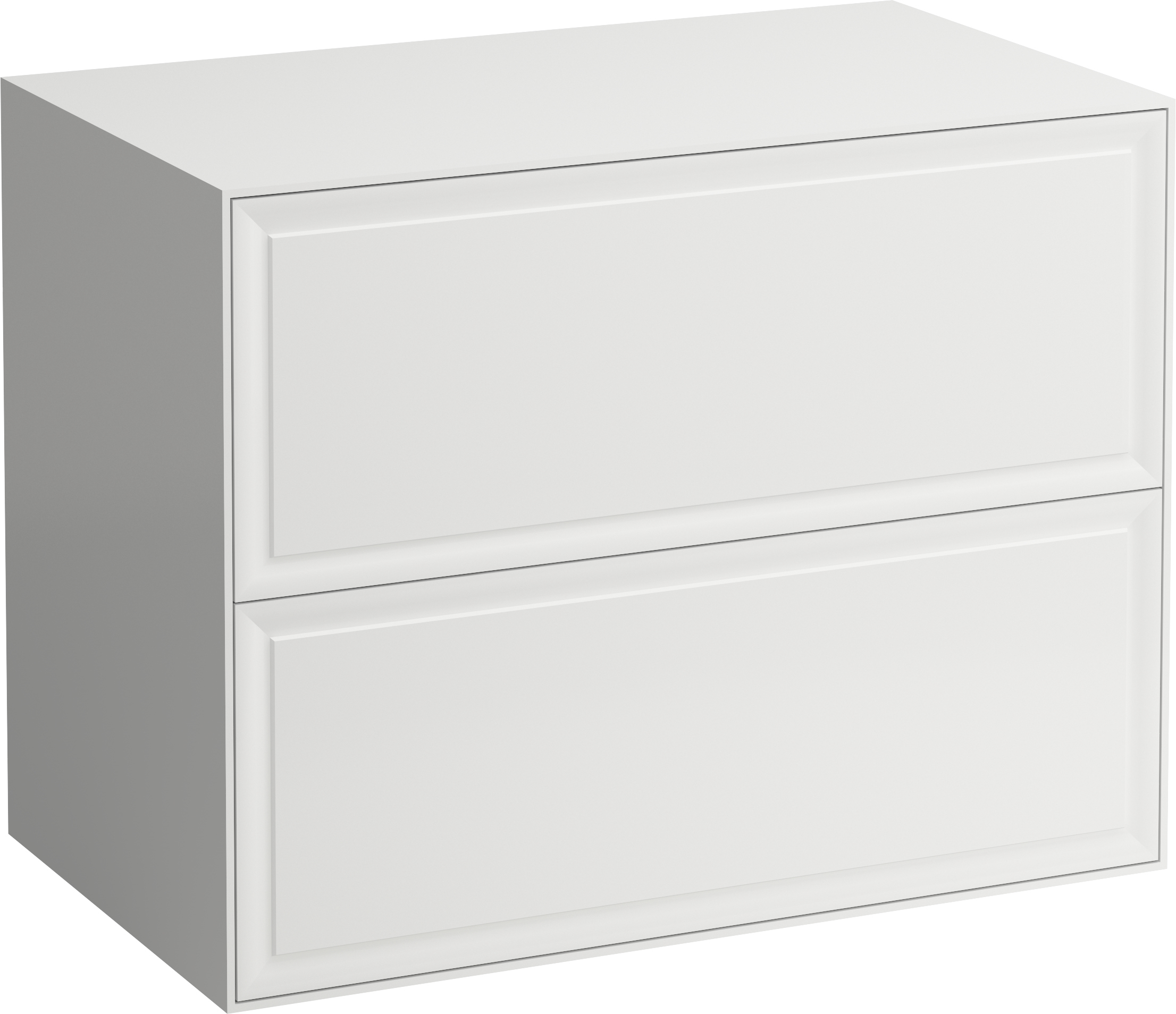 Laufen The New Classic Schrank mit Arbeitsplatte 77.5x45.5x60 cm Unterschrank hängend weiß H4060160851701