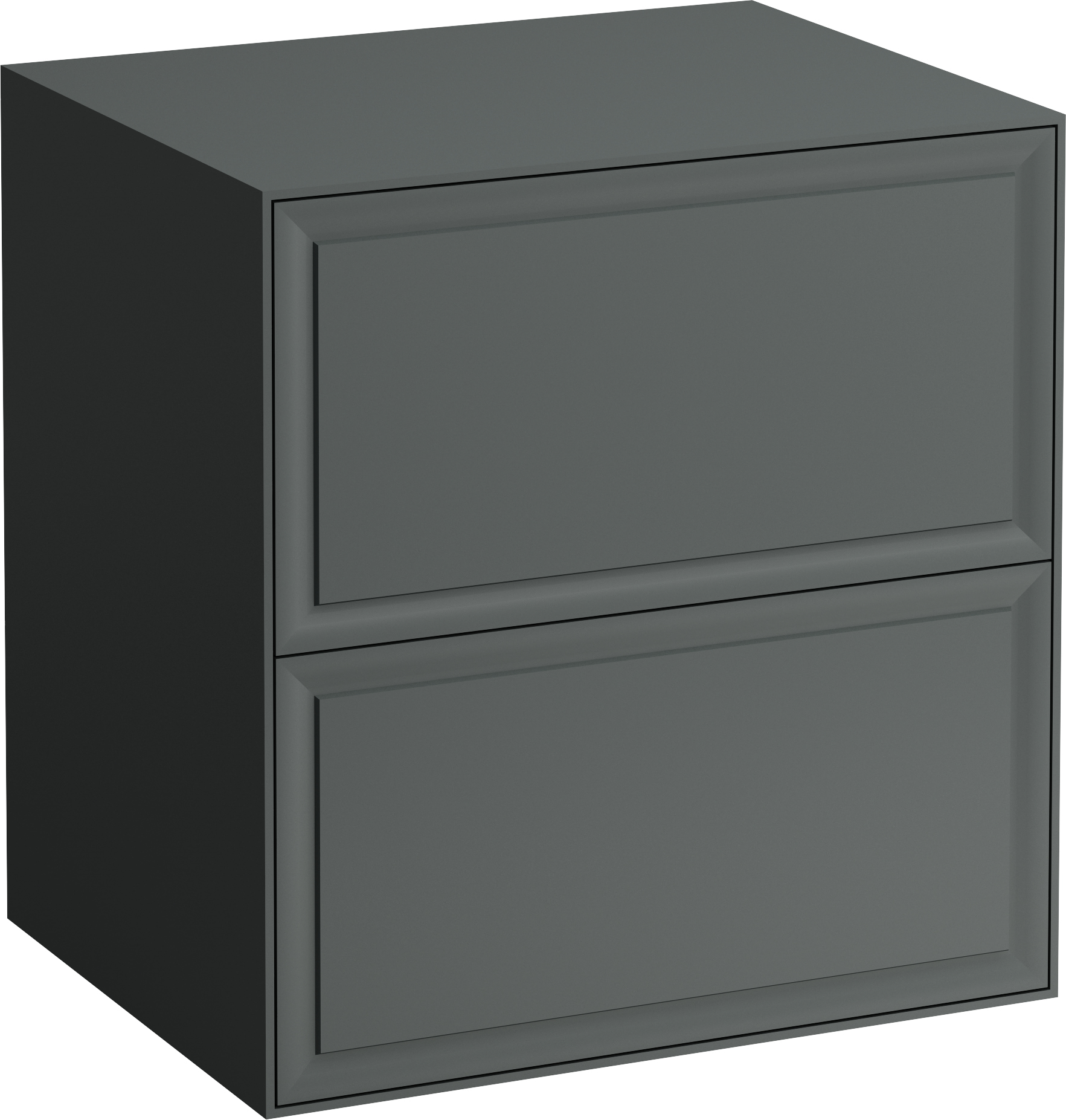 Laufen The New Classic Schrank mit Arbeitsplatte 57.5x45.5x60 cm Unterschrank hängend grau H4060060856271
