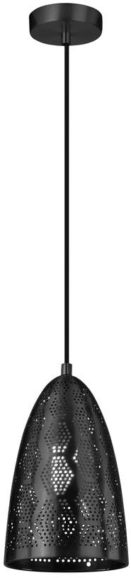 Candellux Bene Pendelleuchte 1x60 W schwarz 31-11107