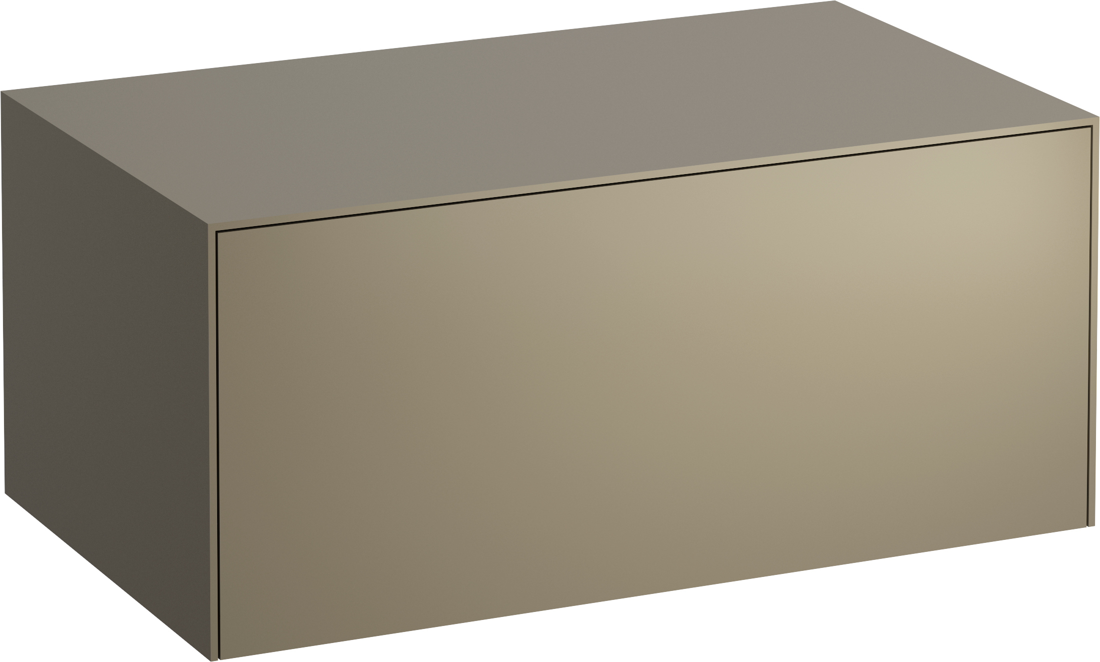 Laufen Sonar Schrank mit Arbeitsplatte 77.5x45.5x34 cm Unterschrank hängend H4054100340421