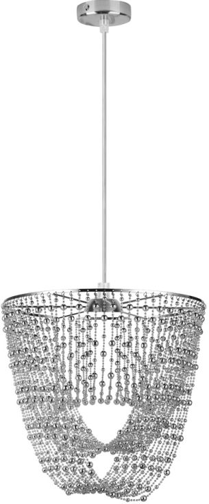 Candellux Elba Pendelleuchte 1x60 W chrom 31-05397