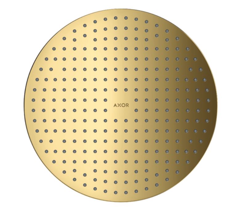 Axor ShowerSolutions Kopfbrause 30x30 cm rund gold 35305990