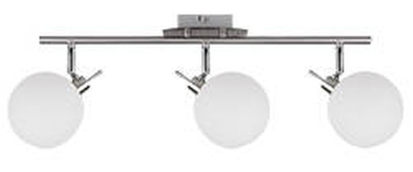 Candellux Ghost Deckenlampe 3x40 W weiß-chrom 93-01498