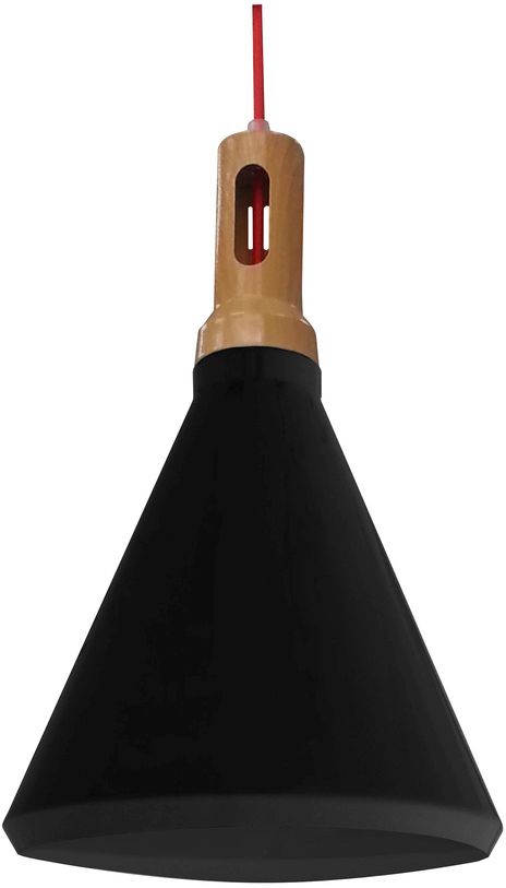 Candellux Robinson Pendelleuchte 1x60 W schwarz 31-10421