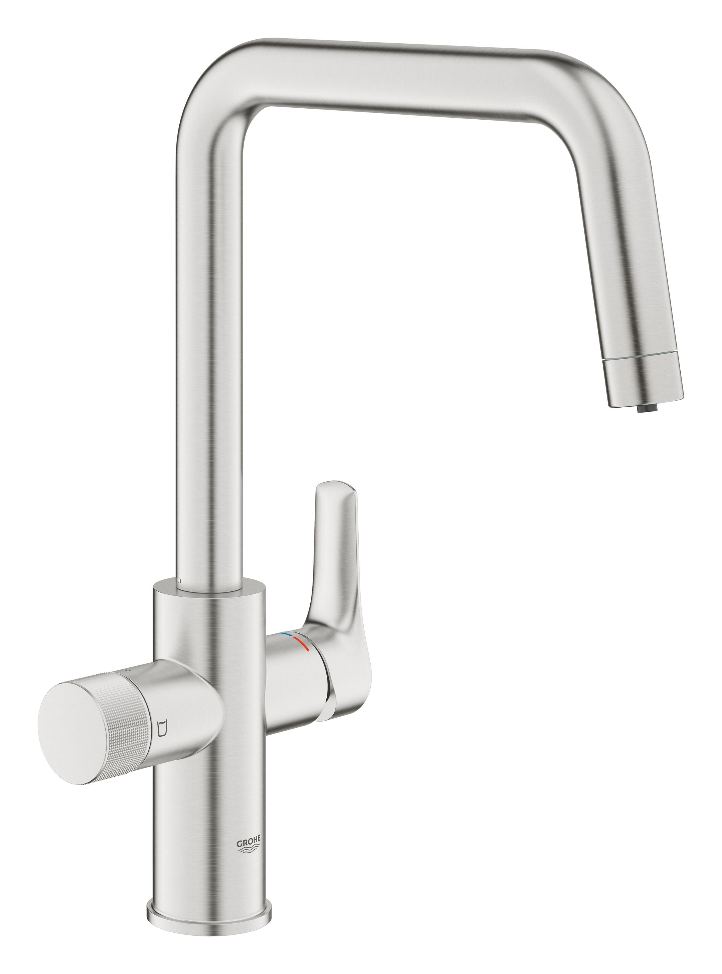 Grohe Blue Wasserhahn mit Wasserfilter Stehend edelstahl 30595DC0