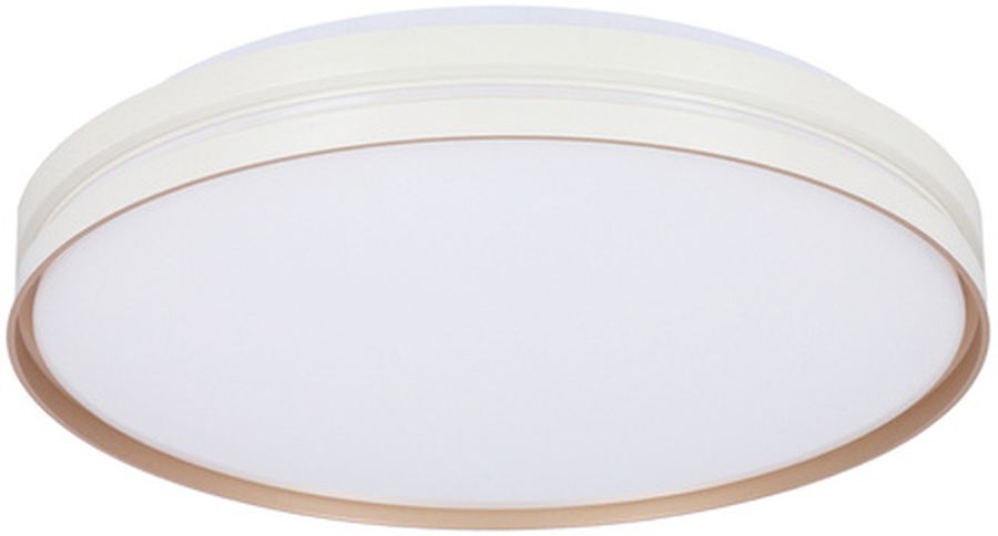 Candellux Montana Decke 1x24 W weiß-gold 14-11312