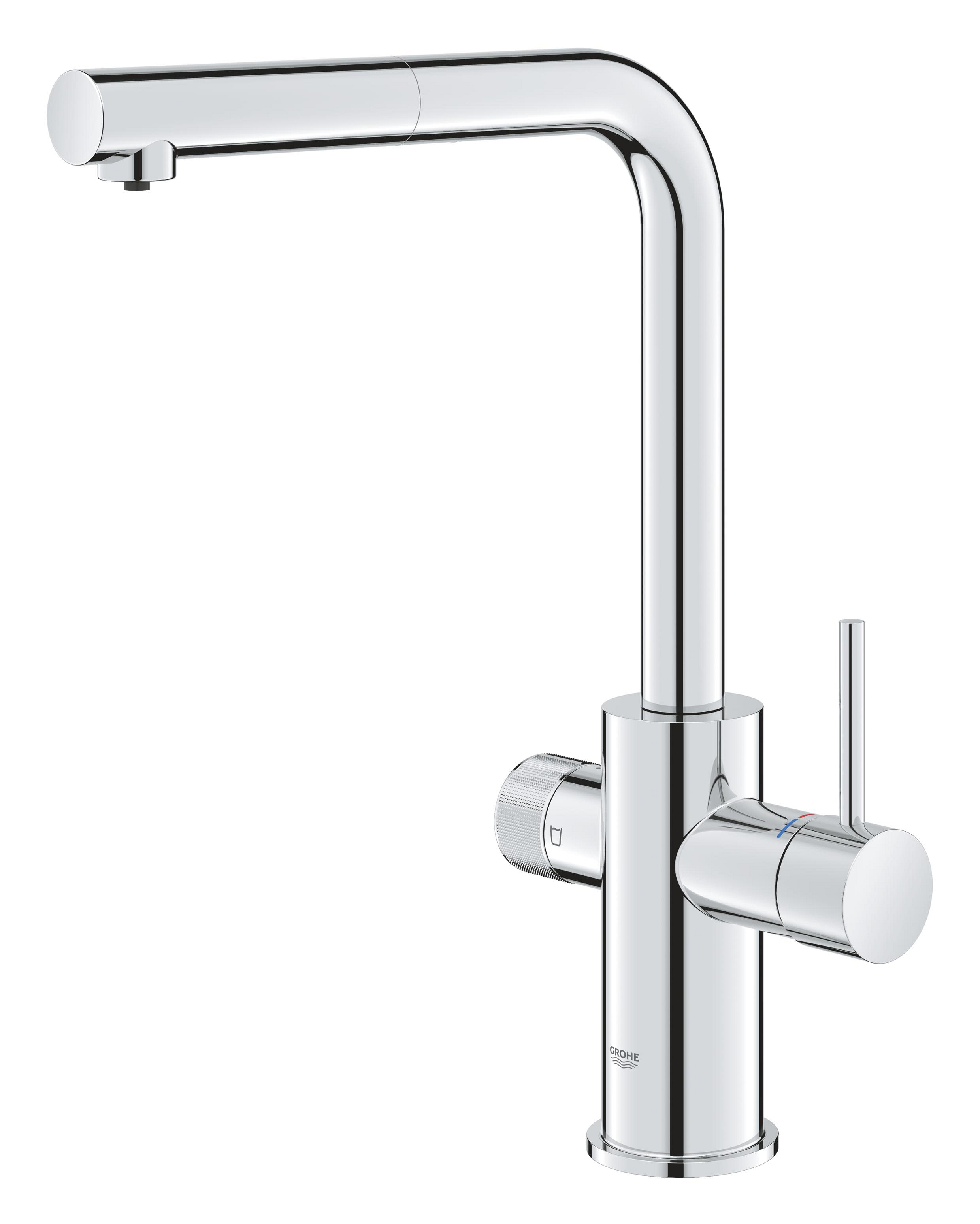 Grohe Blue Wasserhahn mit Wasserfilter Stehend chrom 30601000