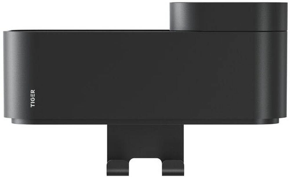 Tiger 2 store Badezimmerregal 24.9 cm schwarz 800374