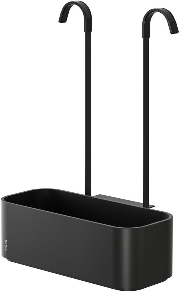 Tiger 2 store Badezimmerbehälter schwarz 800376