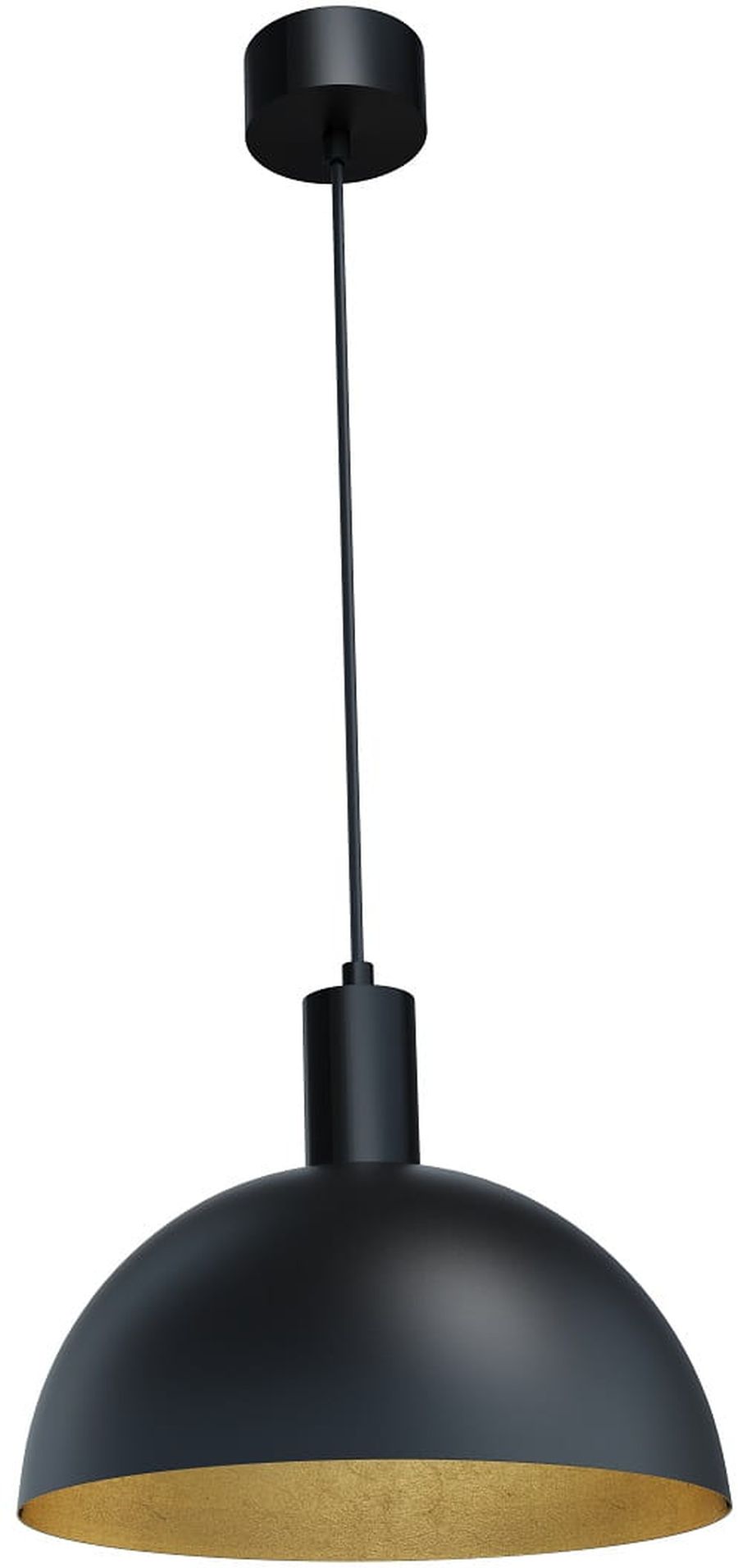 MaxLight Luisant Pendelleuchte 1x35 W schwarz-gold P0473