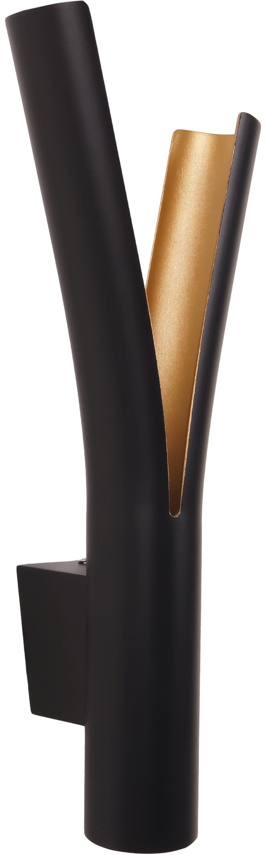 MaxLight Ramo Leuchter 2x5 W schwarz-gold W0324