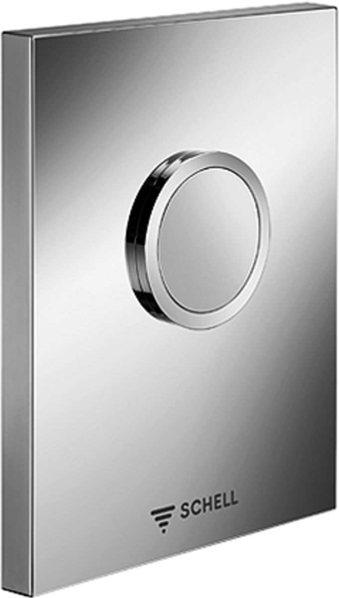 Schell Edition Bündige Tastenplatte für Urinal glänzender Chrom 28012899