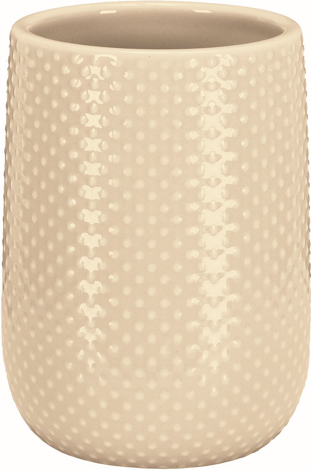 Kleine Wolke Dotty Zahnputzbecher beige 8030226852