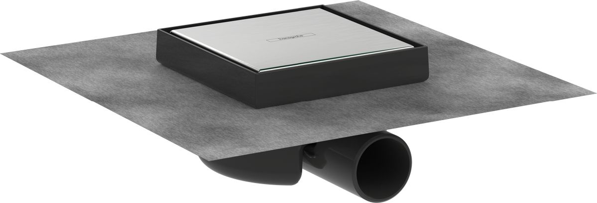 Hansgrohe Raindrain Duschrinne 15 cm stahl 56112800