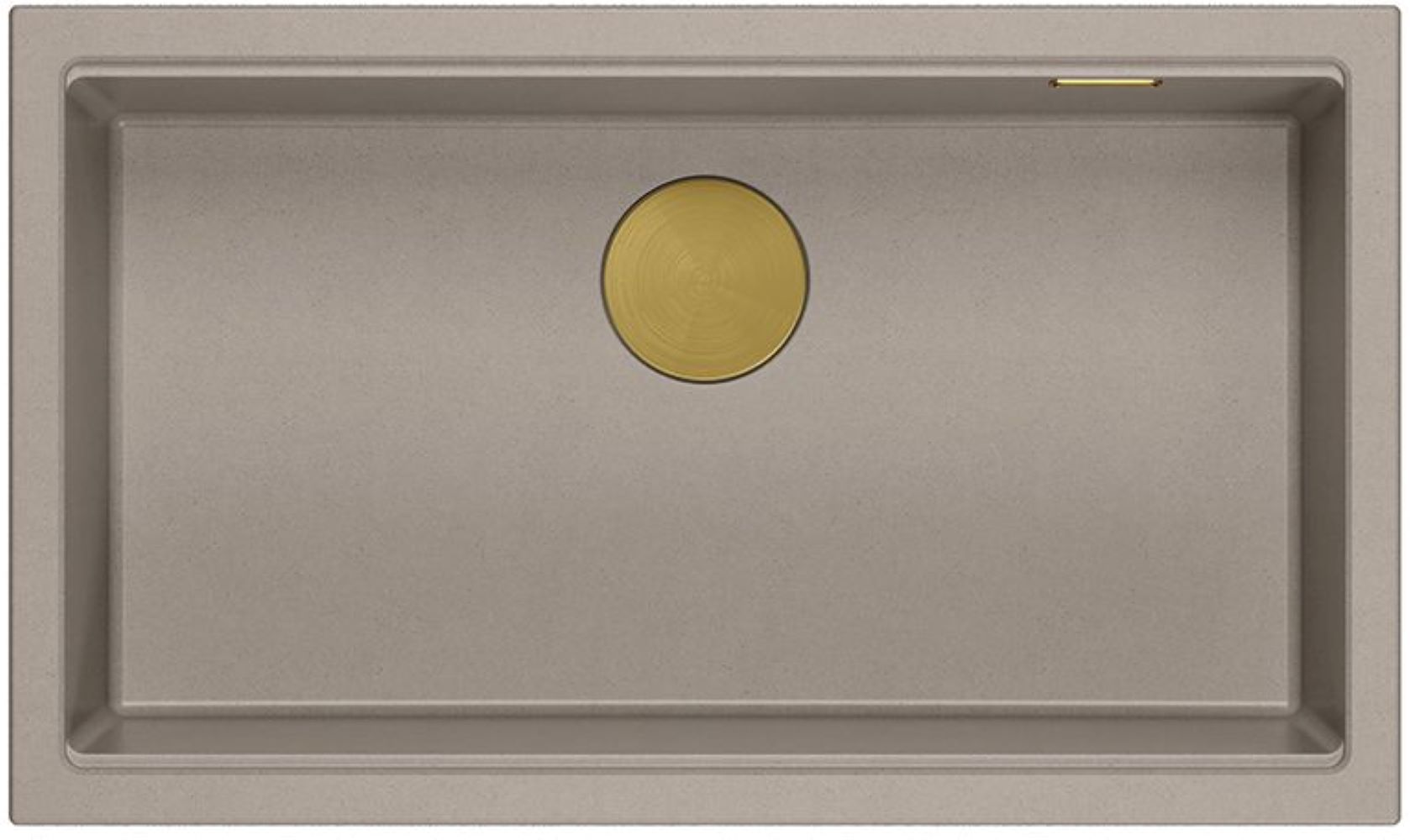 Quadron Logan GraniteQ-Spüle 76x45 cm beige HQD7644U4_PVDG1_U