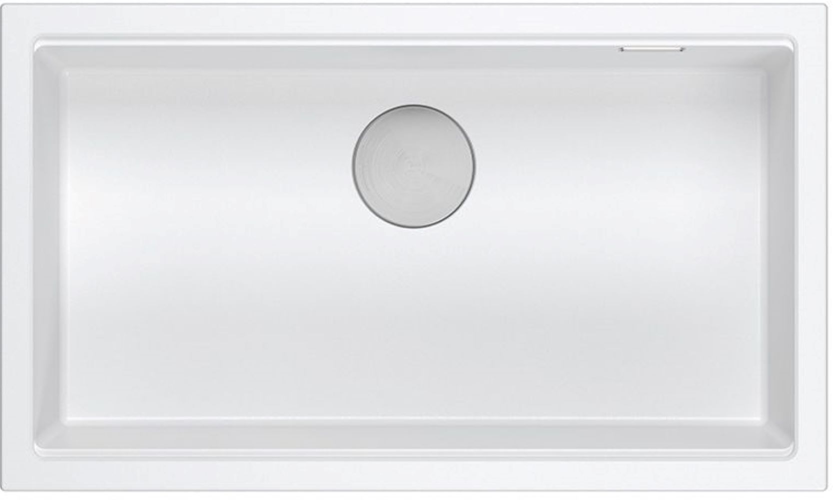 Quadron Logan graniteq-spüle 76x45 cm weiß HQD7644U1_BS_U