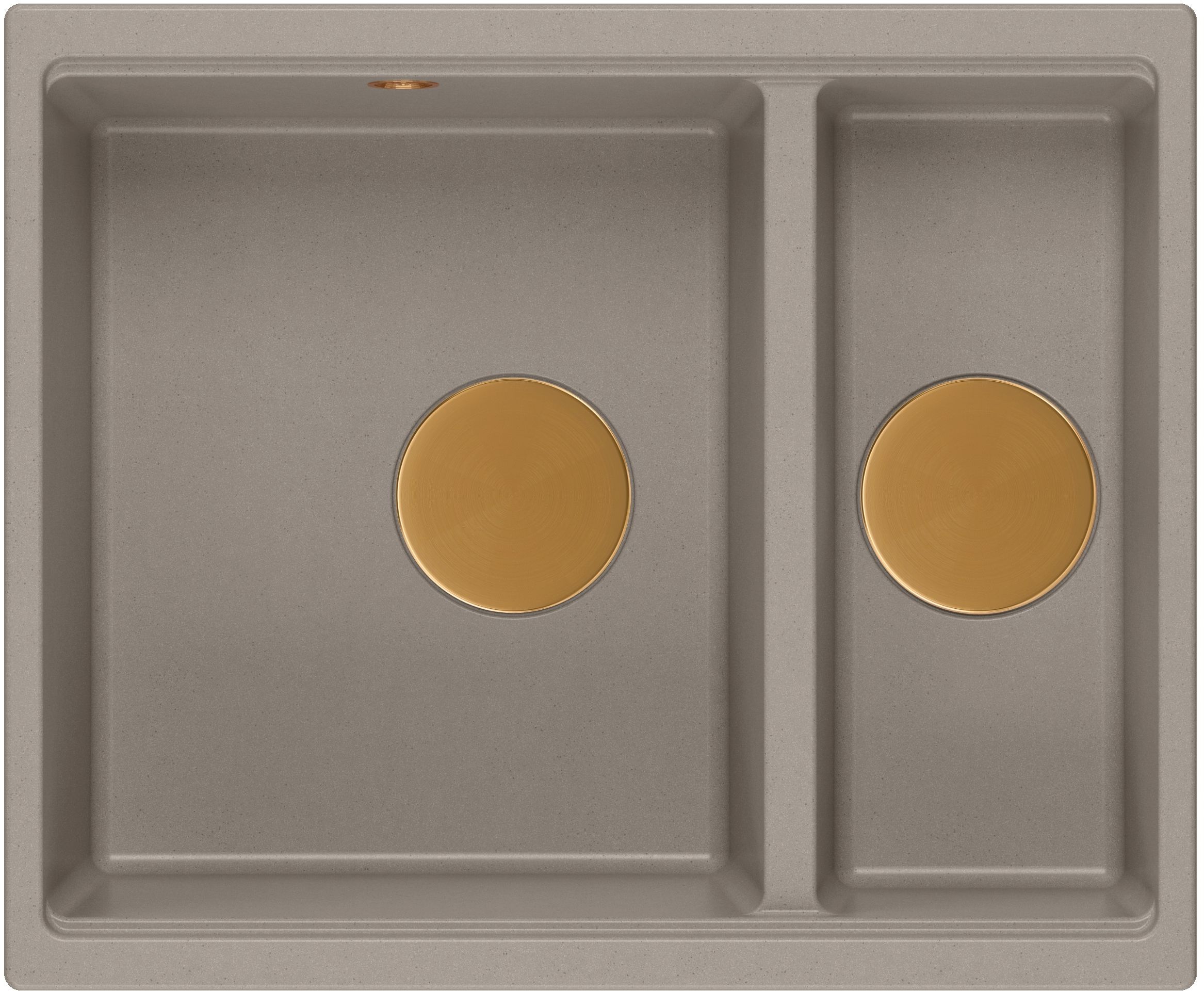 Quadron Logan graniteq-spüle 55x46 cm beige HCQL5646U4-C1_U