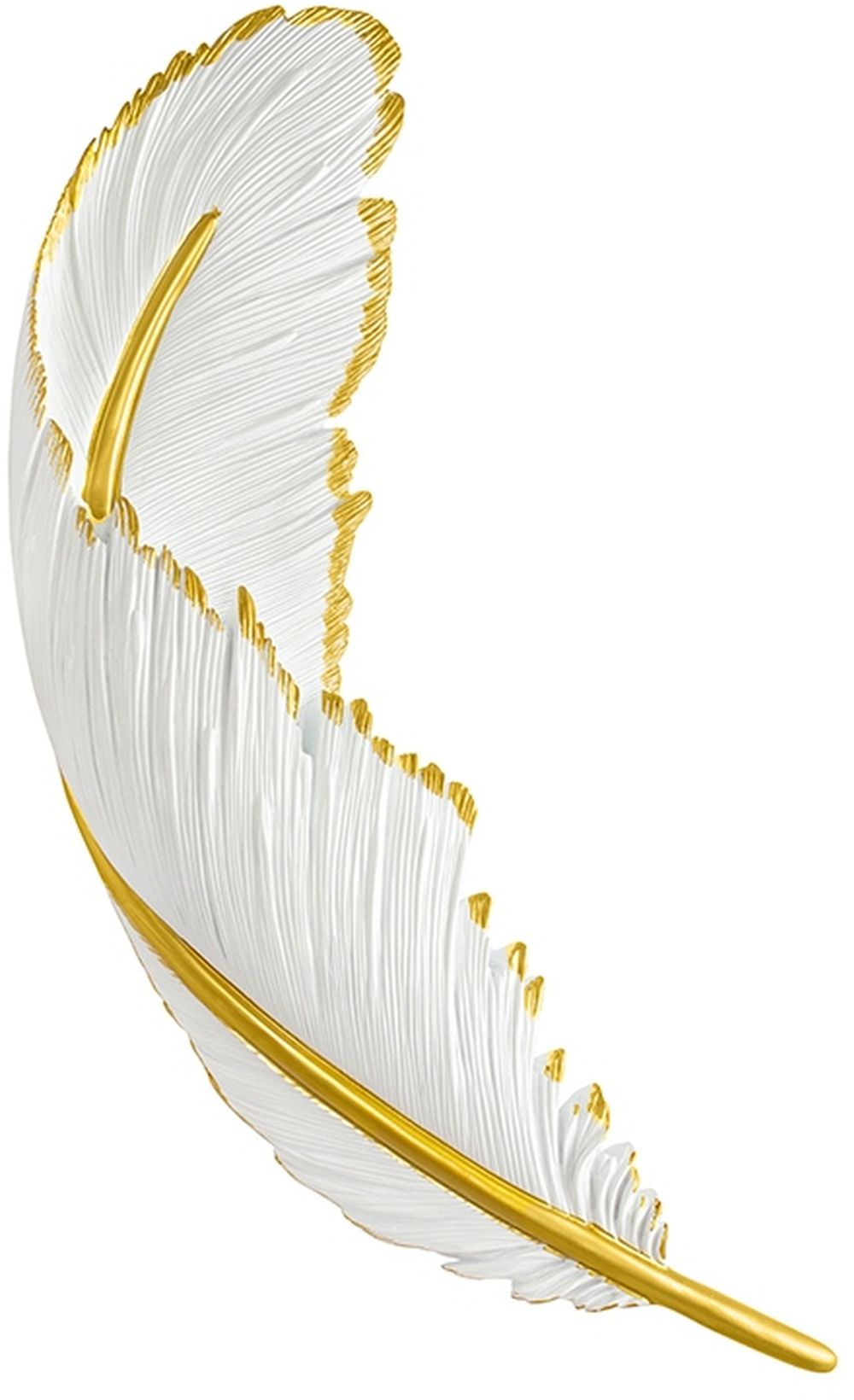 Moosee Piórko Leuchter 1x16 W weiß-gold MSE010100388